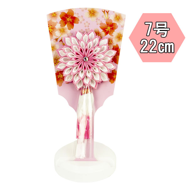 えっ!?【ポイント最大40倍以上&クーポン】 <br>羽子板 羽子板飾り 正月飾り 初正月<br>節句祝い 羽子板単品 羽子板のみ<br>つまみ細工羽子板 舞桜7号台付 1005-07-650 送料無料