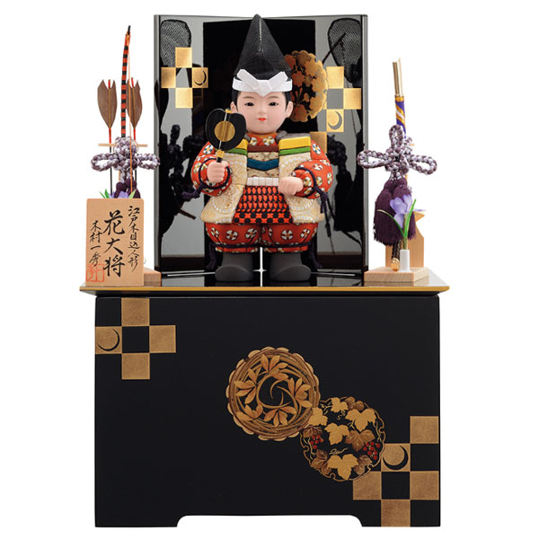 桃秀の五月人形「子供武者」