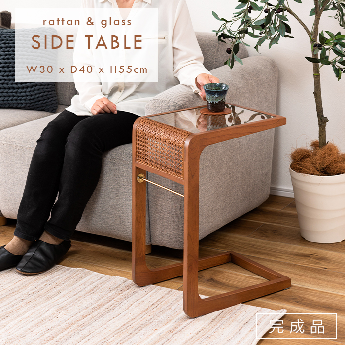 楽天市場】サイドテーブル のみ 幅55cm 高さ40cm 正方形 スクエア 四角