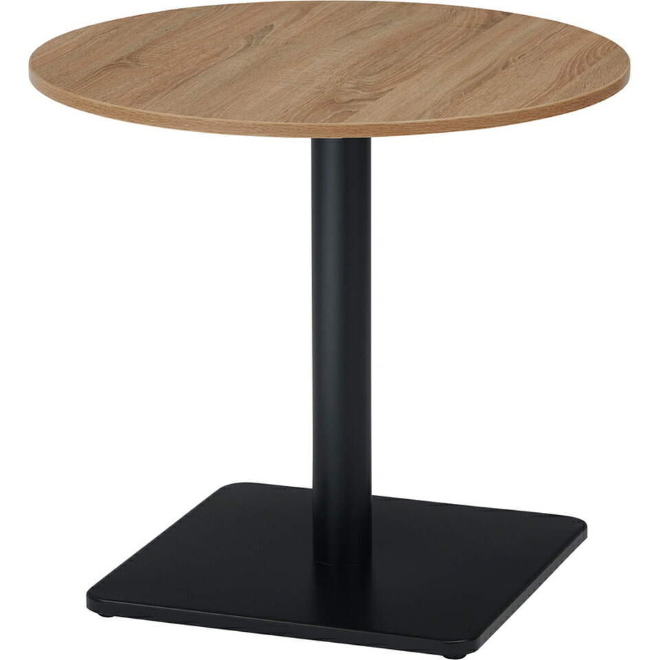 12％OFFクーポン配布中 07/23(木)00:00～ 【法人専用】 RGカフェテーブル(丸) 古木調｜家具ドキッ！