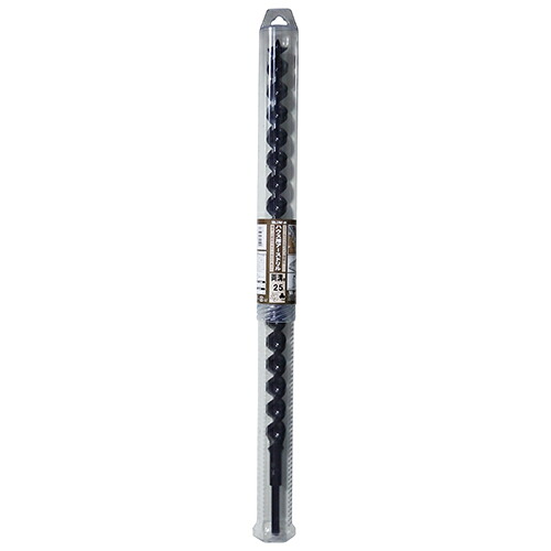 ハウス用アースドリル 両溝型 スターエム 25.0mm 粘土質の土への穴あけに適しています。土に穴をあける用25mmドリル。 BFJ1030225