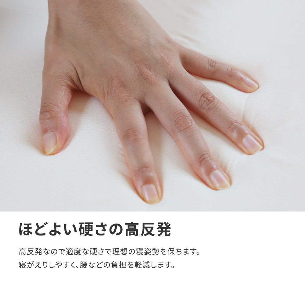 豊富な品 折りたたみ高反発マットレス 約140 195 17cm ダブル D 3つ折り 厚手 ウレタン Mediquickfl Com