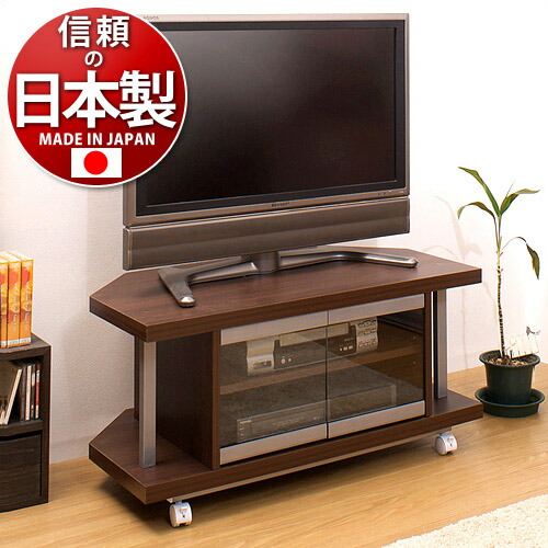 楽天市場】日本製 テレビ台 コーナーテレビボード 幅90cm NJ-0024