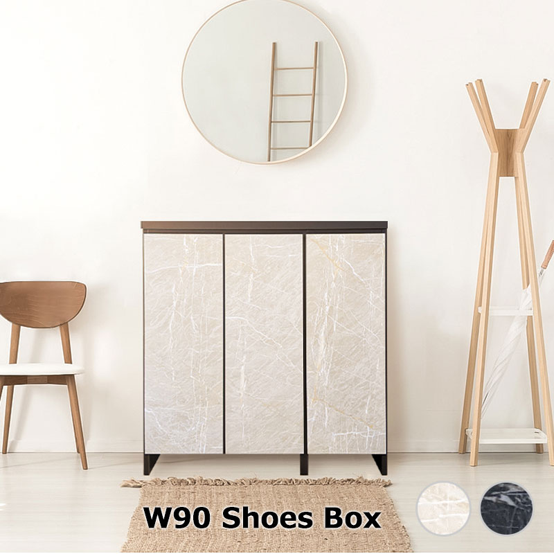 国産 モダン シューズボックス幅90cm水洗い可動棚12枚 鏡付Used/キレイ 国産 モダン シューズボックス幅90cm水洗い可動棚12枚 鏡付Used/キレイ