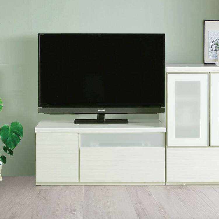 ホワイト テレビ台 幅120cm 引き出し13個 楽天市場】テレビボード 120 完成品 テレビ台 白 ローボード 幅