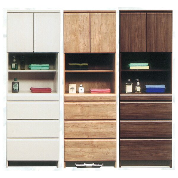 すきま収納 60cm ランドリーボックス 高さ175 たっぷり収納できて 北欧 国産 Y Rsquo M 高さ175 幅60 仕分けもできるチェストタイプのランドリー収納 完成品 洗面所 脱衣所収納 サニタリー収納 ワイムスタイル 60cm幅 壁面収納 サニタリーチェスト 洗面所 すき間 脱衣