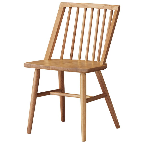 業務用　WOODENシリーズ　チェア　ダイニングチェア　アルプスN　ブラウン　天然木材　既製品