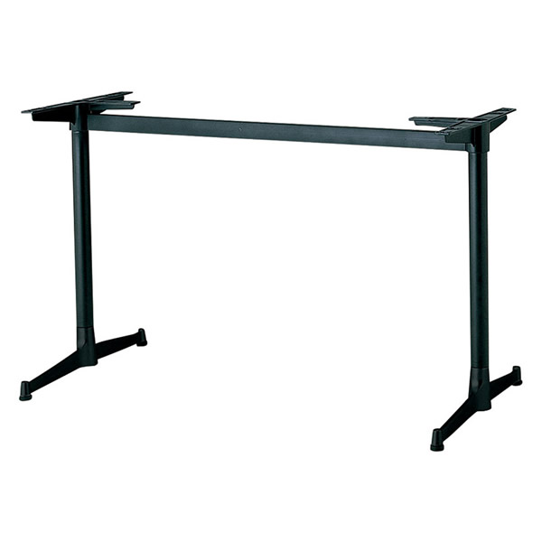 *業務用TABLE LEGシリーズ　ハイカウンター脚　対立脚タイプ　BT-13　黒塗装・シルバー塗装・ アジャスター付 （打込式）700mmまで選択