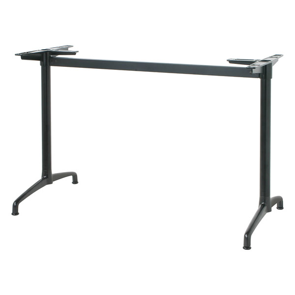 *業務用TABLE LEGシリーズ　ハイカウンター脚　対立脚タイプ　BT-14　黒塗装・シルバー塗装・ アジャスター付 （打込式）700mmまで選択