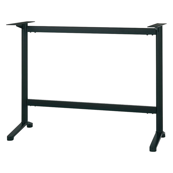 *業務用TABLE LEGシリーズ　ハイカウンター脚　対立脚タイプ　BTH-2　黒塗装・シルバー塗装・ アジャスター付 （打込式）700mmまで選択