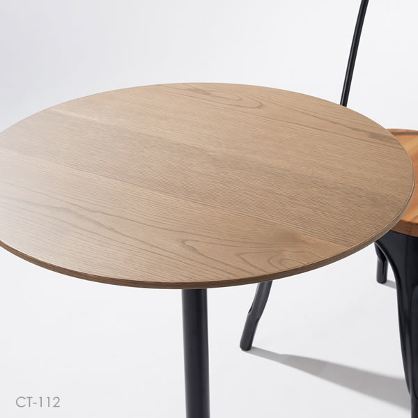 業務用TABLEシリーズ 天板 オーク突板(板目・柾目ランダム)・木縁巻き(オーク材)・T=30mm CT-110 CT-111 CT-112 CT-113 SIAAの安全性基準に適合