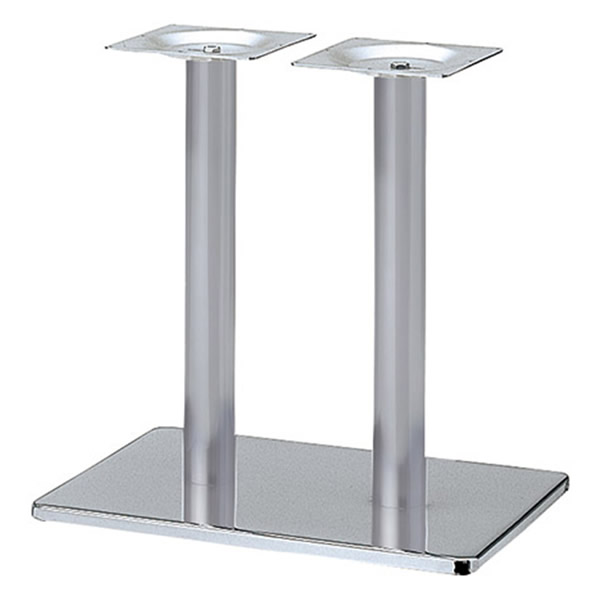 *御役目用TABLE LEGつづき物 LBS-3 スチール写真角軍事基地・黒塗り付ける・しろがね色塗り付ける（雄捩子遣りくち）極点76.3φ・天受240ロ S大きさ L大きさ アジャスター付 700粍まで選りわける 700粍以上は別途お積もり書き