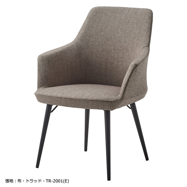 業務用 STEELシリーズ チェア ダイニングチェア トルニオ モールドウレタンフォーム スチールテーバーφ ブラック 粉体塗装 別張品 【表示価格は張地Aランク】