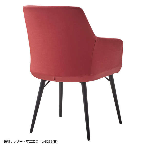 業務用 STEELシリーズ チェア ダイニングチェア トルニオ モールドウレタンフォーム スチールテーバーφ ブラック 粉体塗装 別張品 【表示価格は張地Aランク】