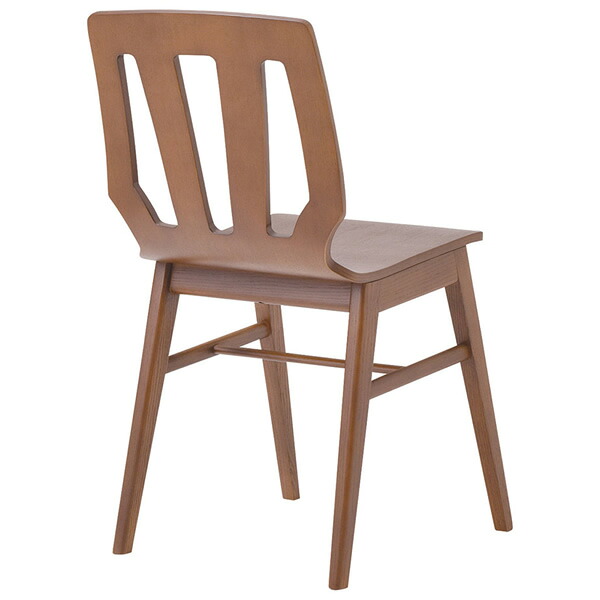 業務用　WOODENシリーズ　チェア　ダイニングチェア　トスカーナ　ナチュラル　ブラウン　天然木アッシュ材　アッシュ突板成形合板　既製品