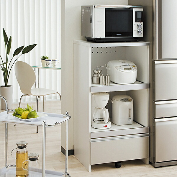 楽天市場】レンジすきまくん レンジ台 キッチン収納 RSPシリーズ ロー