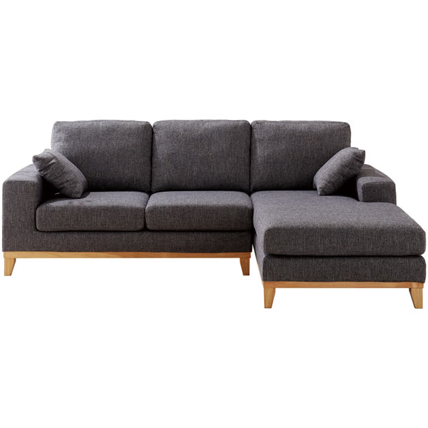 楽天市場】カウチソファセット 左右カウチ選択 くつろぎソファ 布張り