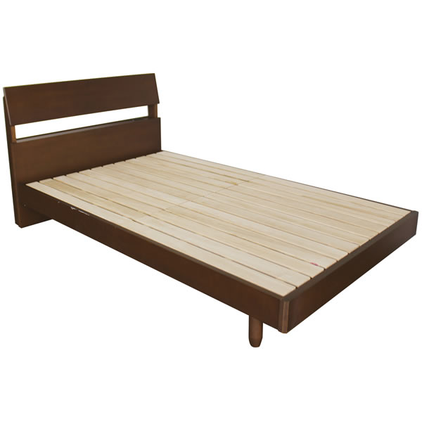 無垢材（オーク材） ダブルベッド 【フレームのみ】 無垢材（オーク材） ダブルベッド 【フレームのみ】