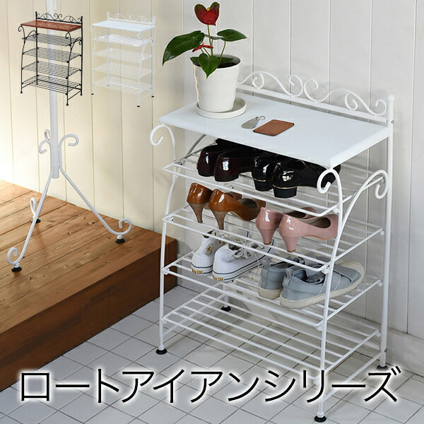 アンティーク　アメリカ　シューラック Amazon.com: HOMEFORT 5-Tier Shoe Rack, Shoe Storage Shelf