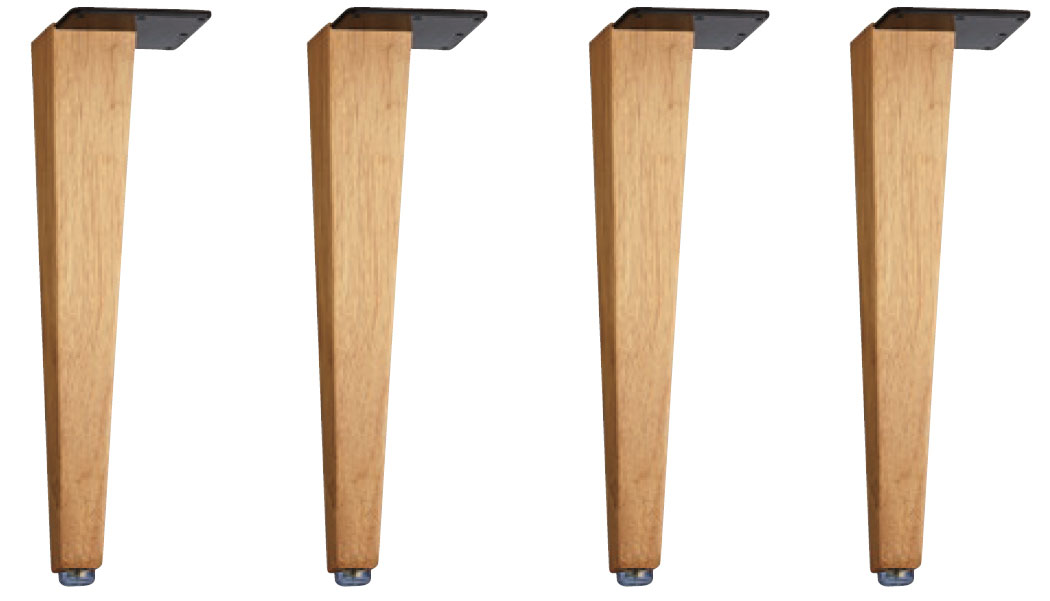 ☆地域限定送料無料☆木製テーブル 脚四つ股 ①700×1100×730 楽天市場】テーブル脚4本セット 天然木 高さ670mm67cm 4本独立脚 4本