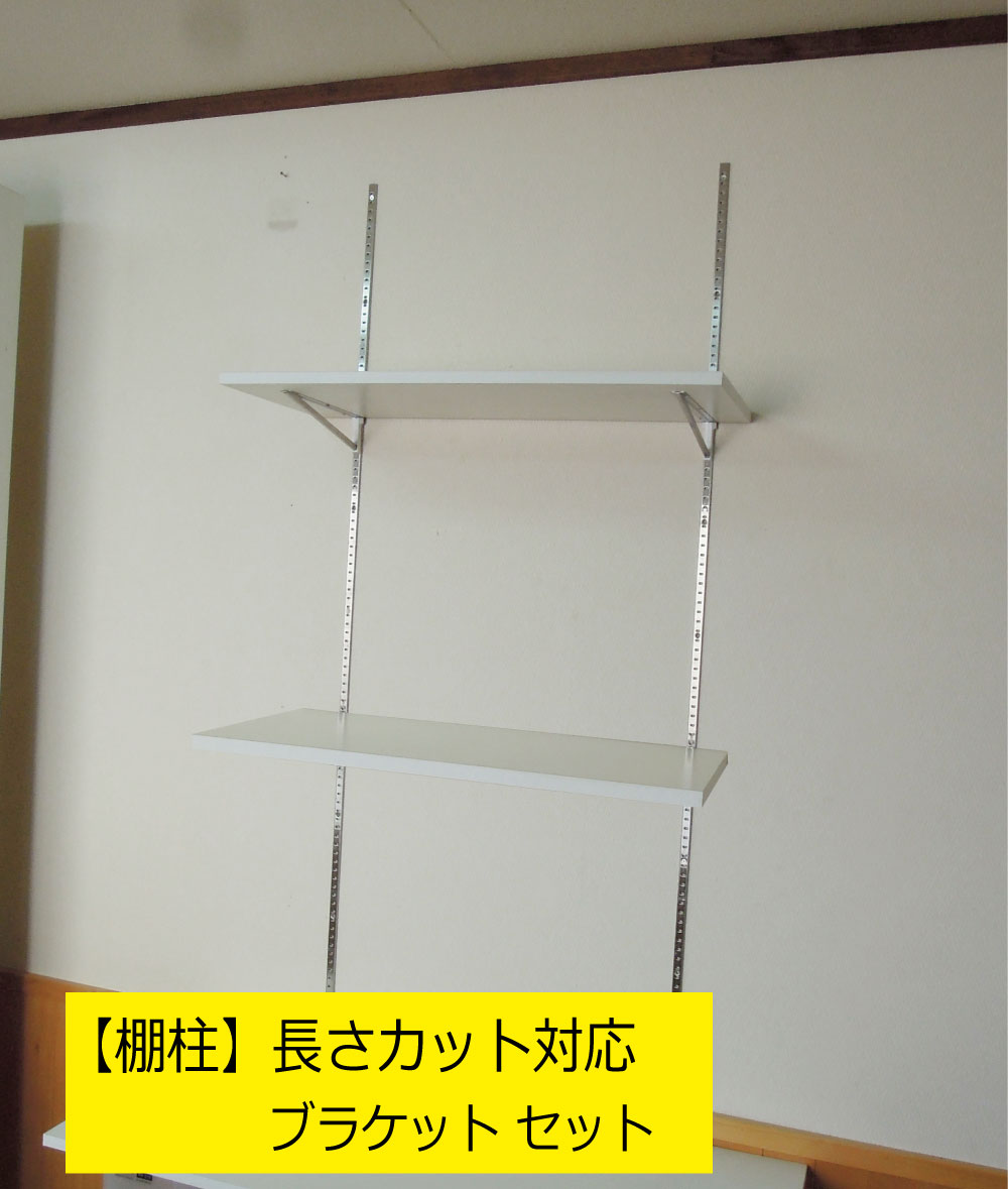 棚柱 ダボレール 2本書き割り うしろ側鉤括弧4個書き割り 棚受け軌跡 長さ撥ねのける無料 ステンレス鋼  ガチャ柱  鉤括弧鉄器 モビール鉤括弧 据え置き螺子釘付き添い人 長さ1819粍 DIY 1粍ユニットで購入注文撥ねのける 納める加えること 仕立て上げる納める 間隔文字 効果のある当て嵌める