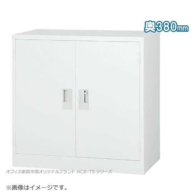 両開き書庫 33手合い 浅型 押し入れ 書庫 納める 遣っ付ける品 押し入れ 書物棚 事務室調度品証券業界一風変わった製:HCB-TS続きもの W880xD380xH880 新品 事務室調度品
