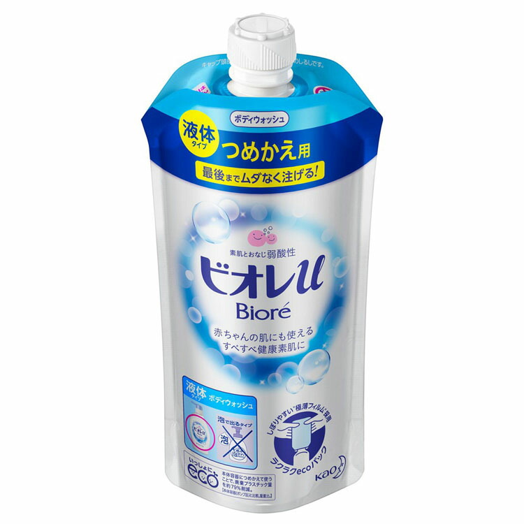 楽天市場】【3個セット】ビオレu さっぱりさらさら つめかえ用