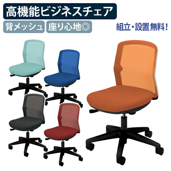 【組立・設置、無料サービス対象商品】【法人宛限定】エニーザチェア メッシュタイプ W430 D515 H790-885 肘無し オフィスチェア 事務椅子 高機能ワークチェア 多機能チェア 椅子 OAチェア デスクチェア PCチェア キャスター付き 昇降 リクライニング 座り心地抜群 AMF2-100W