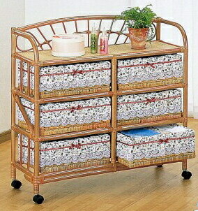 ランドリーラック ワイドランドリー６杯 幅92cm 収納家具 部屋を選ばない シンプルなデザイン ラタン 部屋を選ばない シンプルなデザイン ランドリーチェスト3段 籐製 ランドリーチェスト 部屋を選ばない シンプルなデザイン ワイドランドリー６杯 ランドリーチェスト