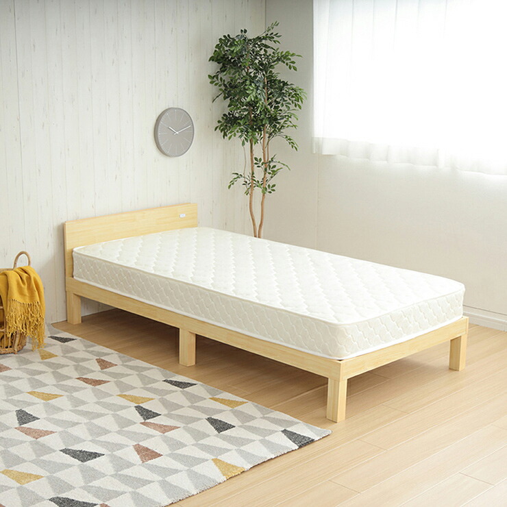 【7%OFFクーポン配布中】寝具 シンプル オリジナルボンネルコイルマットレス ダブル コイルスプリング 高弾力 ふわふわ 通気性 耐久性 防カビ 快眠 新生活 寝室 子供部屋 一人暮らし