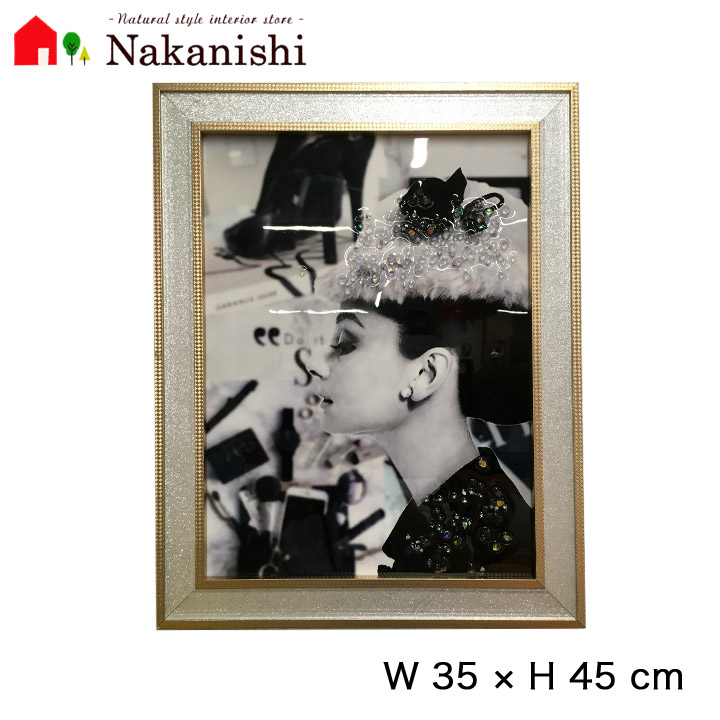 楽天市場】【クリスタルアート ムギ NO.222】クリスタルピクチャー・壁