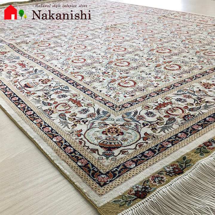 楽天市場】送料無料！中国緞通！シルク100％ 緞通カーペット （180段