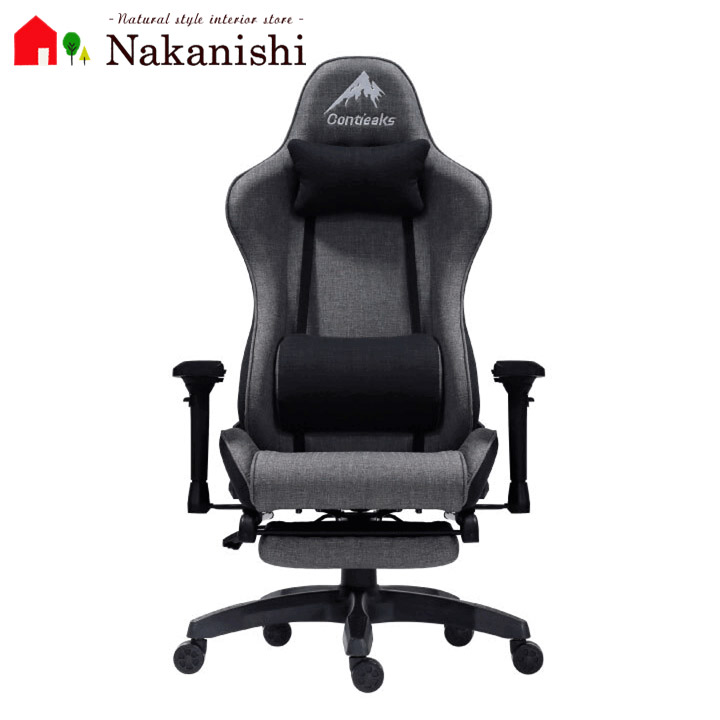 【ゲーミングチェア 4Dアームレスト Shastina シャスティーナ V3】Contieaks・コンティークス・OAチェア・オフィスチェア・パソコンチェア・ワークチェア・デスクチェア・椅子(イス)・宅配便(軒先)【代引不可】｜カーペット　ギャッベ　家具の中西