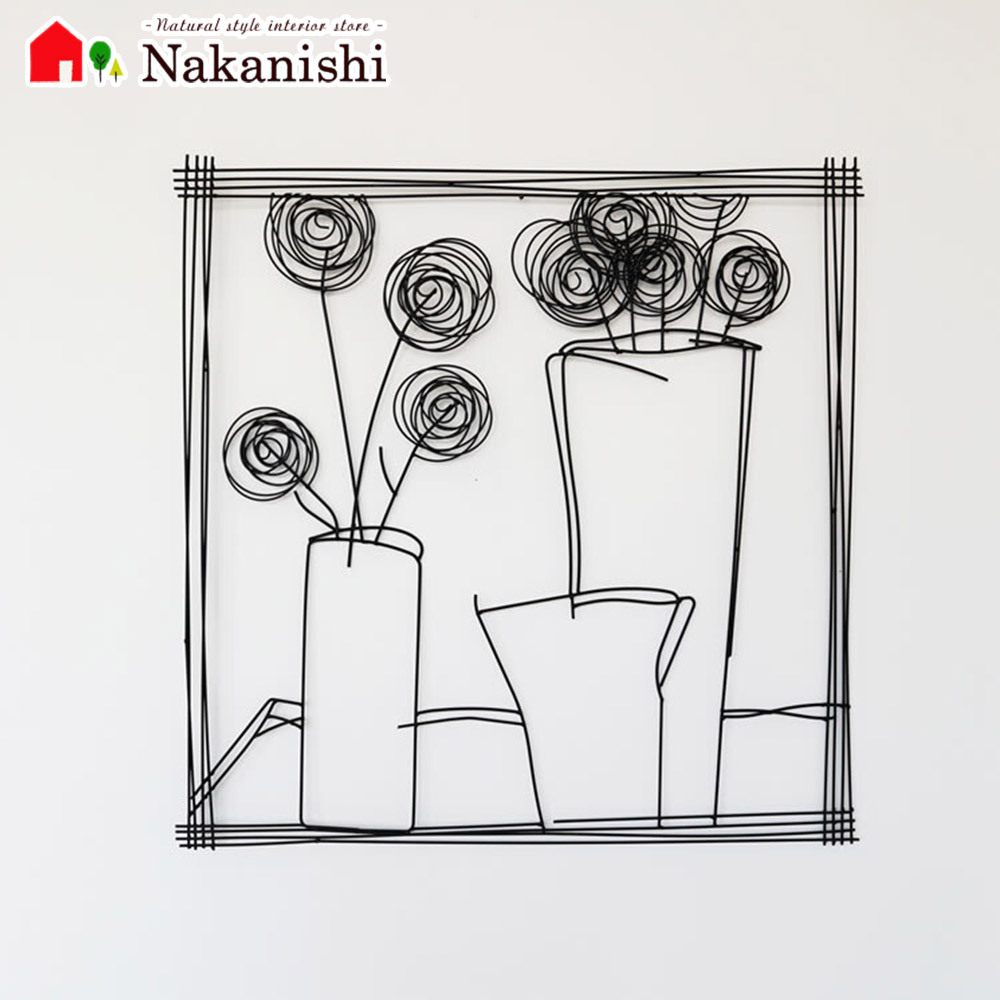 【ウォール芸術 飾りもの 壁飾りつけ 花立て 1507TSF001】【かわ畑】