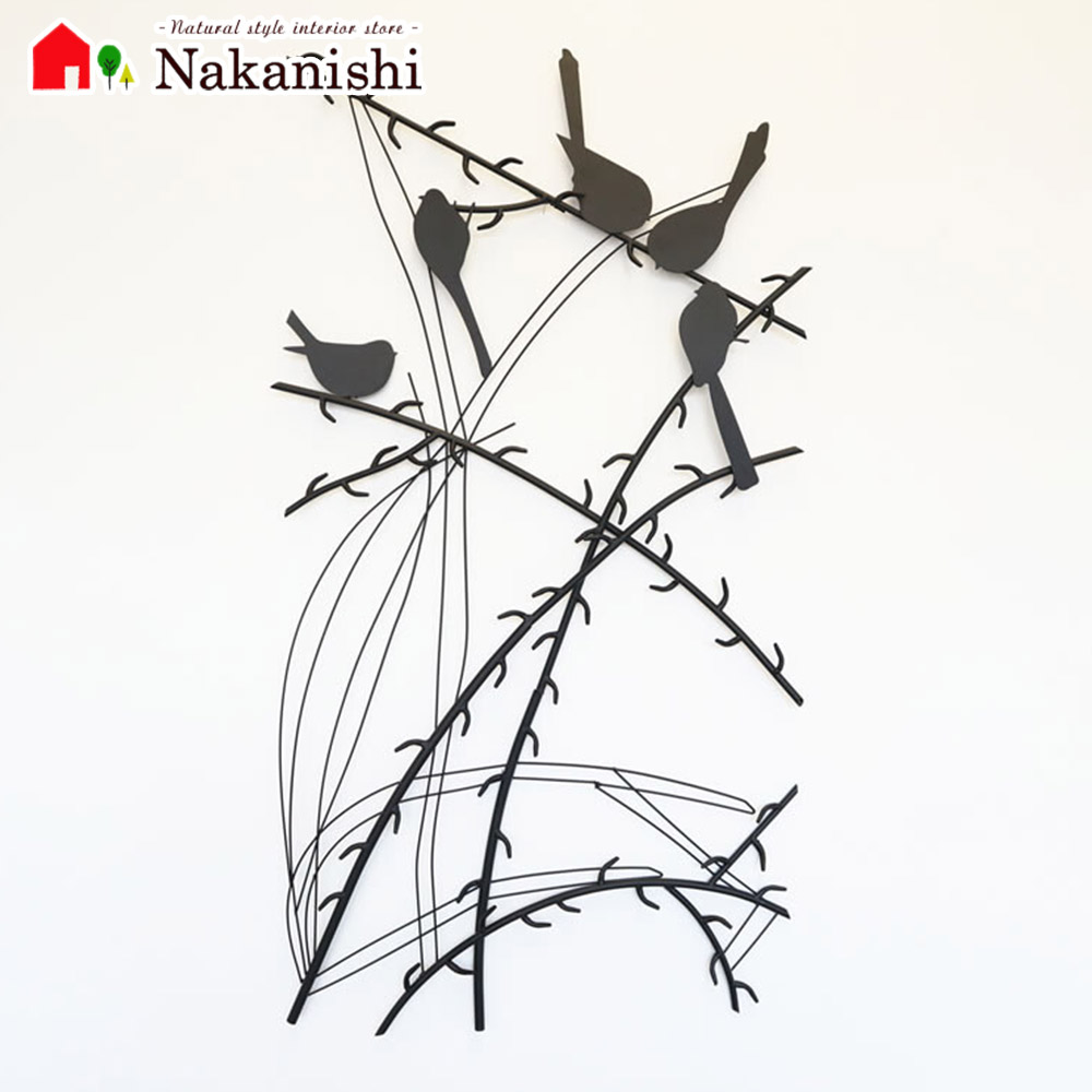 【ウォールアートパネル 飾りつけ 壁飾りつけ 鳥 1808TSF003】【かわ畑】