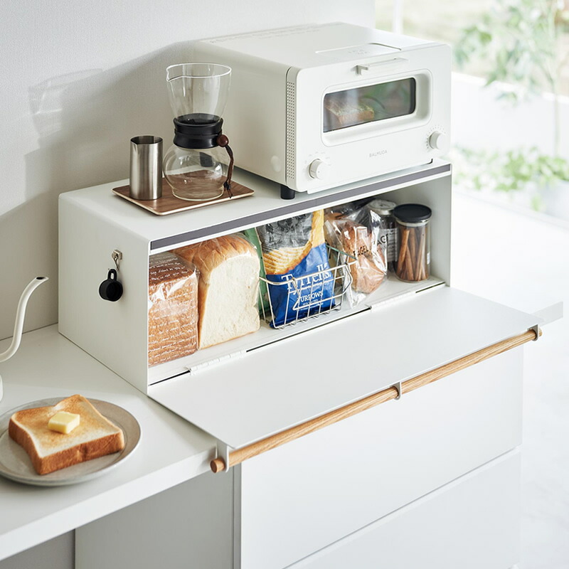 楽天市場】tower タワー (山崎実業) ブレッドケース ワイド