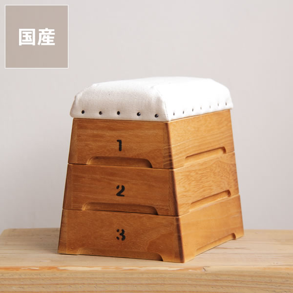 国産品 BICOBACO トビコバコ 跳び箱型 おもちゃ箱 3段 TOBICOBACOトビコバコ 跳び箱型おもちゃ箱 3段 収納 シンバ c001