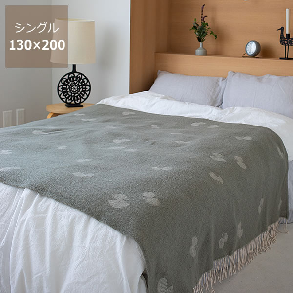 【Iku】クリッパン ミナペルホネン ウールスロー CHOUCHO ウールスロー（クリッパン×ミナ ペルホネン） フリーデザイン