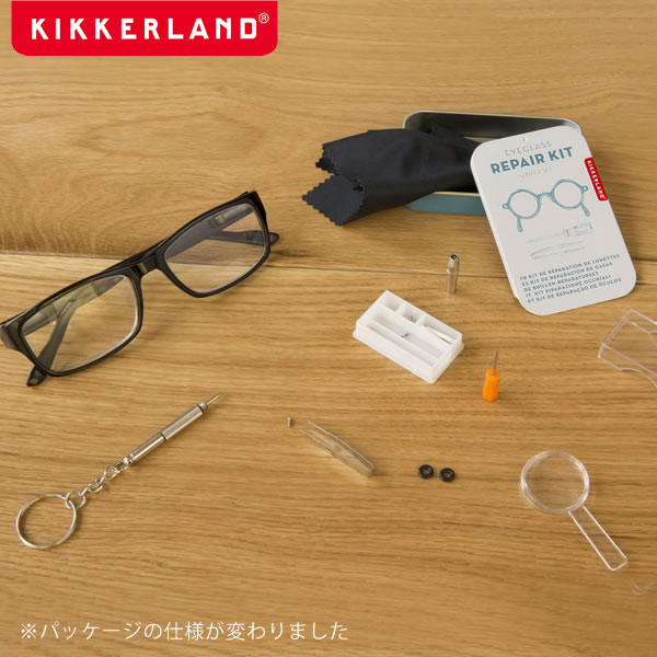 【楽天市場】KIKKERLAND（キッカーランド）アイグラス リペアキット※代引き・後払い不可Eyeglasses Repair Kit 眼鏡
