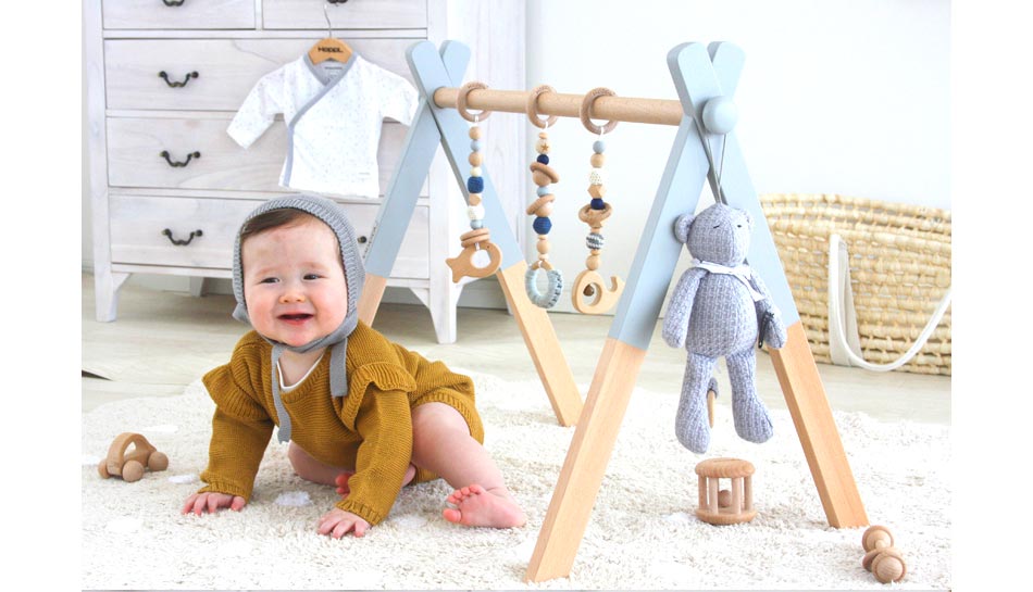 22新発 ベビージム 木製 ベビージムセット 木のおもちゃ 玩具 5か月 赤ちゃん ベビー プレゼント 贈り物 Hoppl 木 プレイジム ベビートレーナー 知育玩具 出産祝い セット カワイイ 男の子 女の子 Www Dexion Com Au