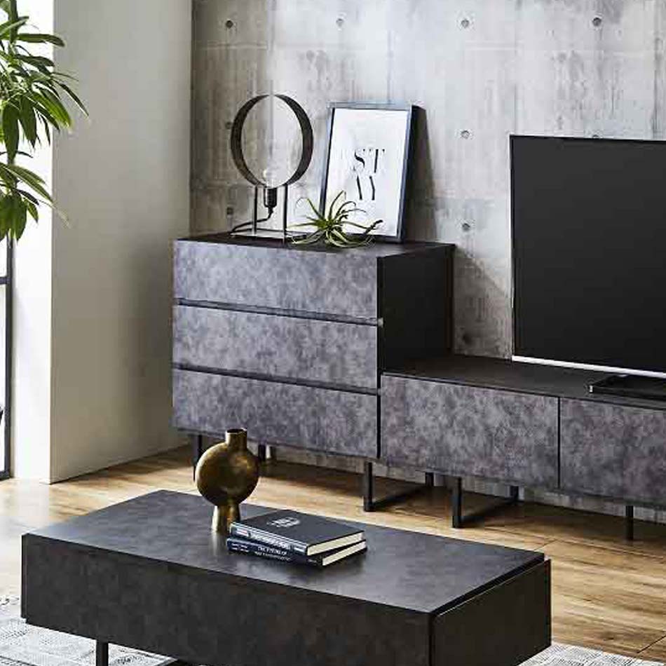 【送料無料】 AVチェスト 幅 80cm テレビ台 キャビネット リビング テレビ TV テレビボード リビングボード モカ MOCA|かぐわん