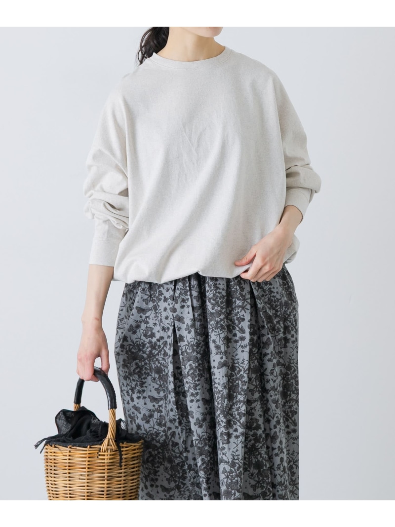 コットンドロストヘムカットソー かぐれ カグレ トップス カットソー・Tシャツ グレー ブラック【送料無料】[ Fashion]｜かぐれ