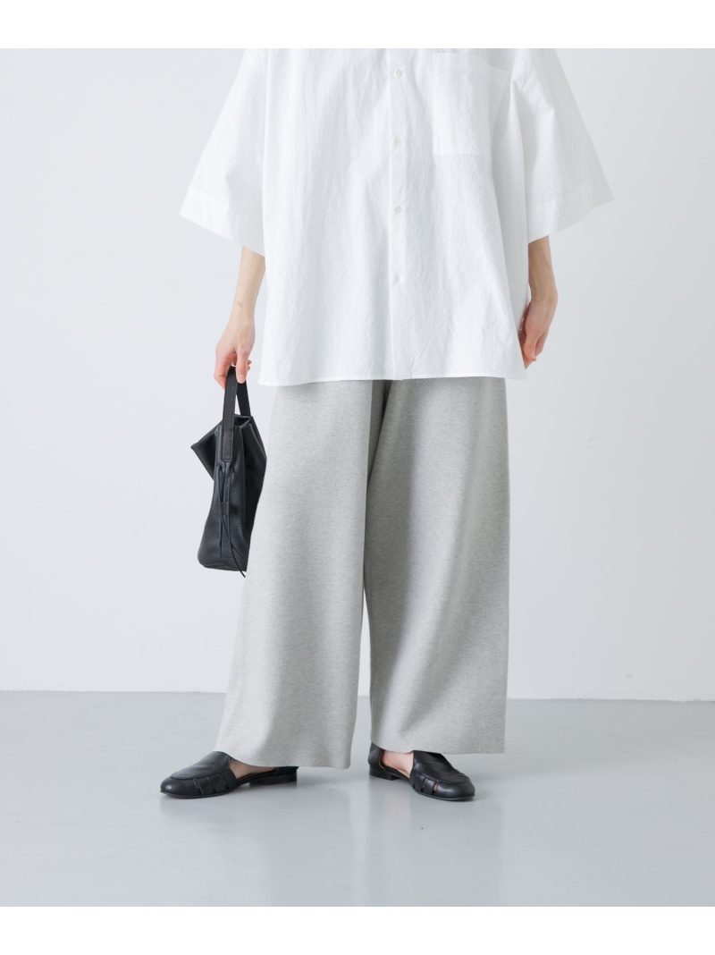 コットンカシミヤニットパンツ かぐれ カグレ ズボン下 余分の物のズボン下 黒いこと サクラ色【貨物輸送無料】[ Fashion]