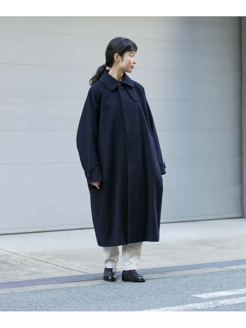 ネイビー　新品タグ付き　かぐれ　ウールシングルロングPコート　アーバンリサーチ 楽天市場】ウールシングルPコート かぐれ カグレ ジャケット・アウター