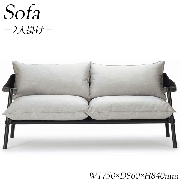 ソファ 2人掛け ラウンジソファー ロビーチェア 2P sofa 椅子 チェア ガーデンソファ テラス 【送料別】 AP-0082|カグロー店
