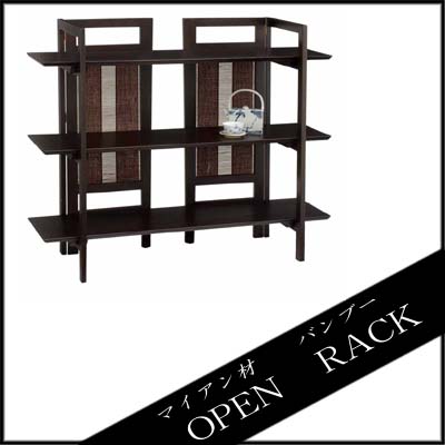 楽天市場】エスニック棚/オープンラック【SE-2128】アジアンテイストで