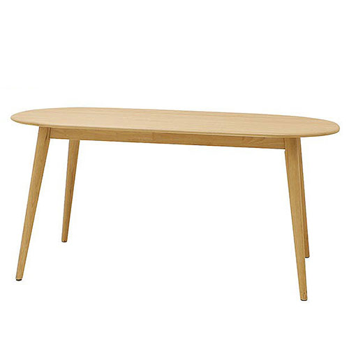 てーぶる ダイニングテーブル ダイニング テーブル 食卓 食卓テーブル キッチンテーブル table 単品 おしゃれ ニュークローバー 1500 楕円テーブル 「チェア別売り」「日曜・祝日 配送不可/時間帯指定不可」