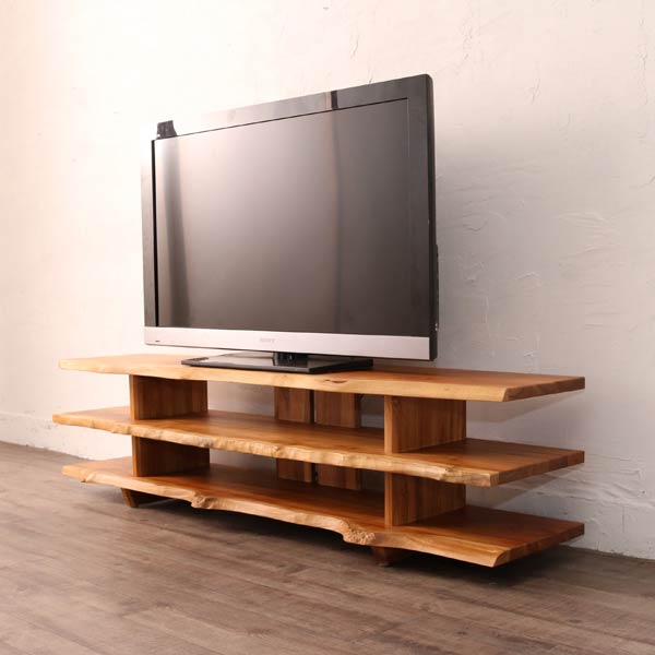展示品　ケユカ　チーク材　無垢材　テレビ台　テレビボード　北欧　モダン 展示品 ケユカ チーク材 無垢材 テレビ台 テレビボード 北欧 モダン