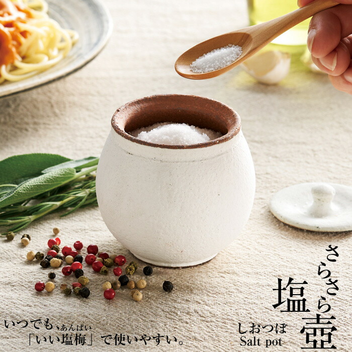 楽天市場】信楽焼 塩壺 塩入れ 小 190ml 大 270ml 陶器 日本製