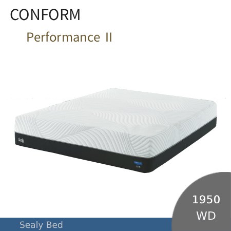 【シーリーベッド正規販売店】 シーリーコンフォーム パフォーマンス2 マットレス単体のみ ワイドダブルサイズ（WD）